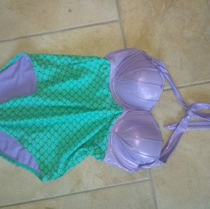 little mermaid swim suit